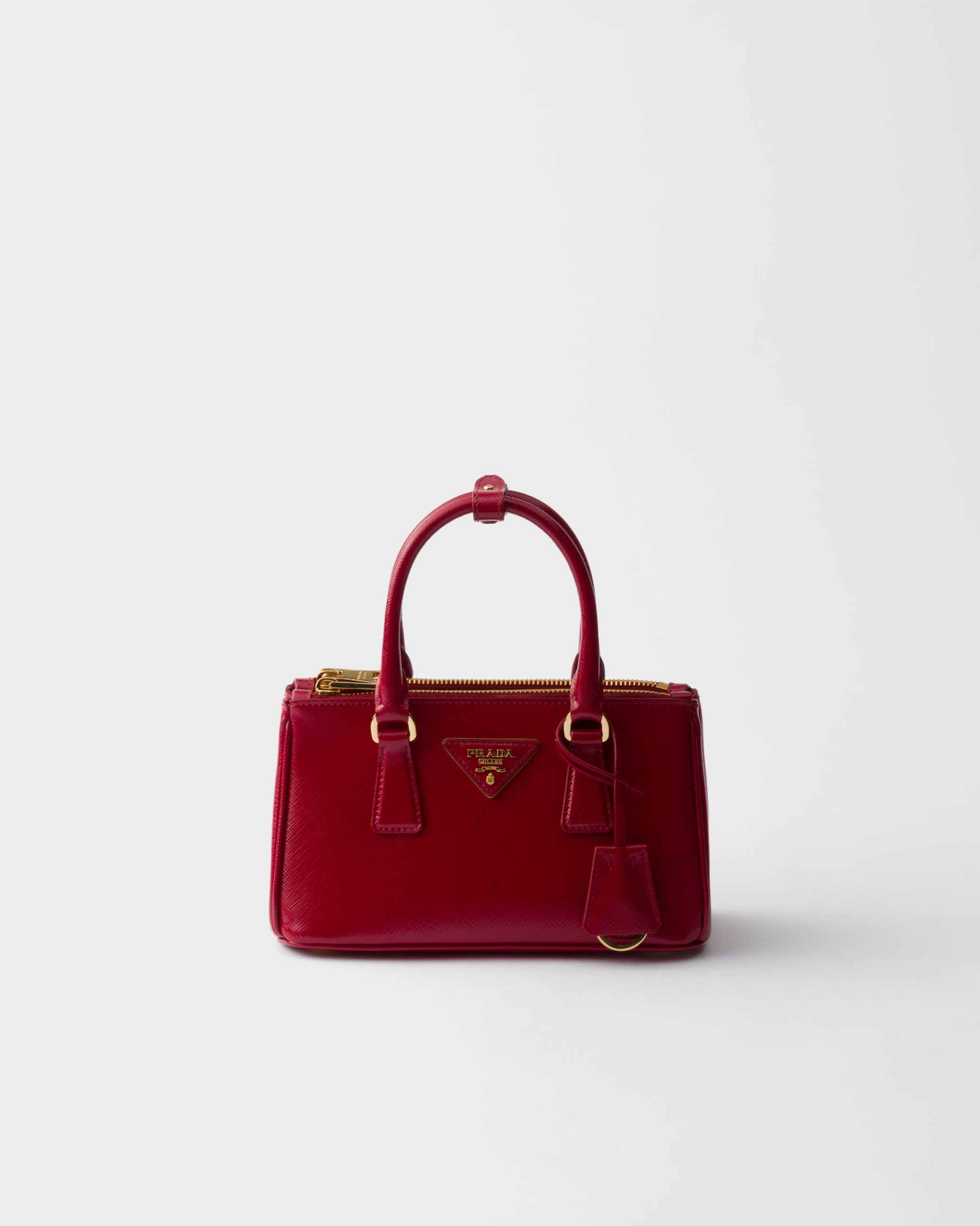 Prada Galleria patent Saffiano leather mini-bag - Image 1